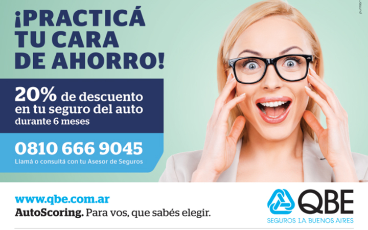 "Caras de ahorro", la nueva campaña de QBE Seguros