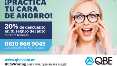 "Caras de ahorro", la nueva campaña de QBE Seguros