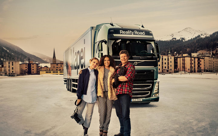 Acción de Volvo Trucks: un reality con Mapei