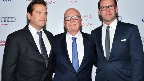 Rupert Murdoch le dejará la presidencia a su hijo James