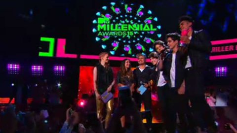 FWTV fue elegido para cubrir los premios MTV Millennial