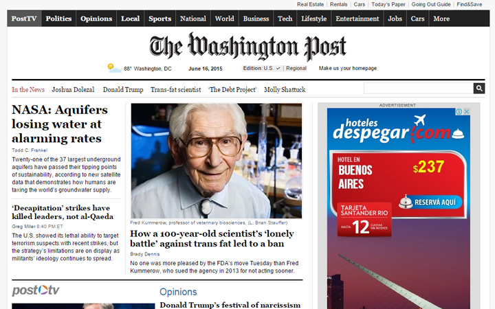 The Washington Post, el diario al que todos miran