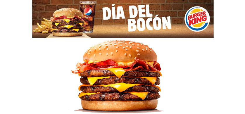 “Stacker vs. Bocones”, la nueva campaña de Burguer King