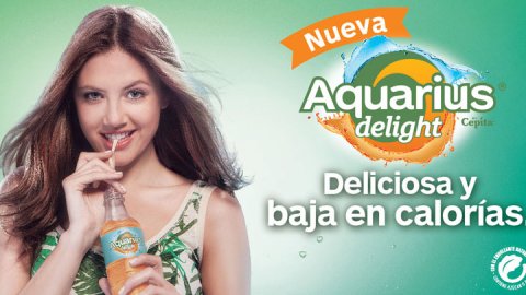 Campaña de David para Aquarius delight