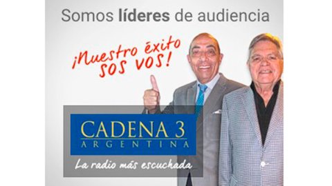 Cadena 3 lideró las mediciones de audiencia en Córdoba