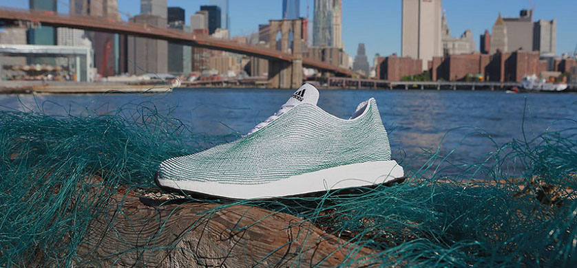 Innovación: Adidas crea zapatillas realizadas con materiales de pesca ilegales