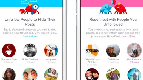 Facebook hizo una actualización de los controles del News Feed
