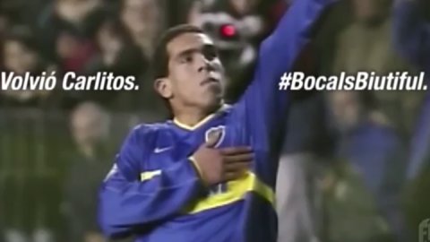 Amén a cargo de la pieza "Boca Is Biutiful"