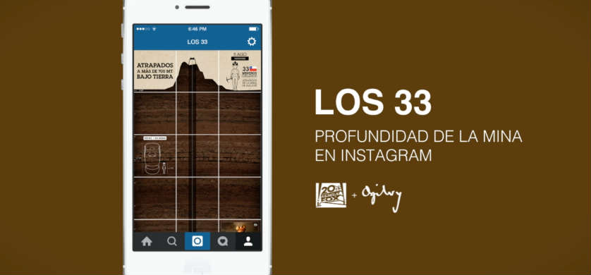 Ogilvy creó “33 mineros en el corazón de Instagram” para 20th Century Fox