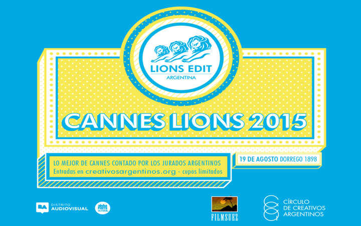 Se vienen los “Lions Edit Argentina 2015”