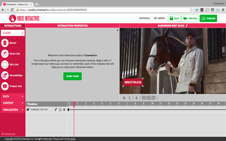 Cinemad, el poder del video interactivo