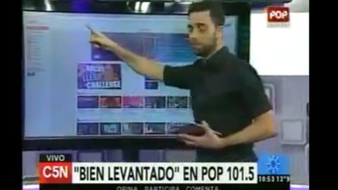 Acción en C5N y Pop con el 4G de Movistar