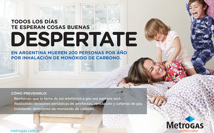 MetroGAS lanza su campaña de prevención junto a Liebre Amotinada