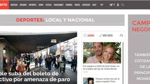 Se renovó el sitio de noticias víaRosario