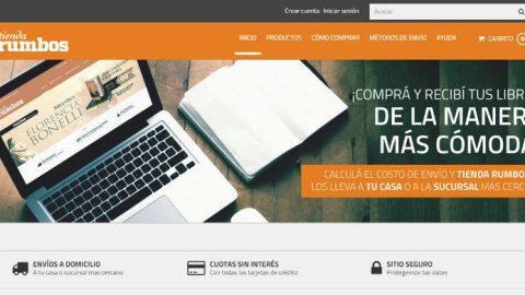 Rumbos lanza su tienda de comercio electrónico de libros