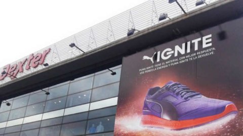 Pesgráfica fue elegido por Puma para la decoración de sus locales