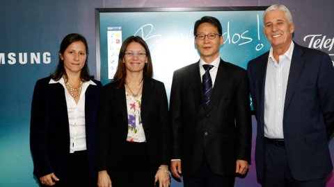 Fundación Telefónica y Samsung capacitarán docentes