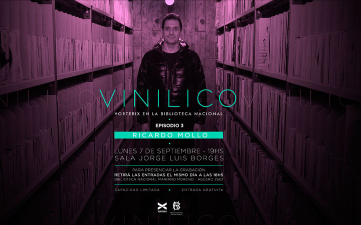 Vinilico, Vorterix en la Biblioteca Nacional