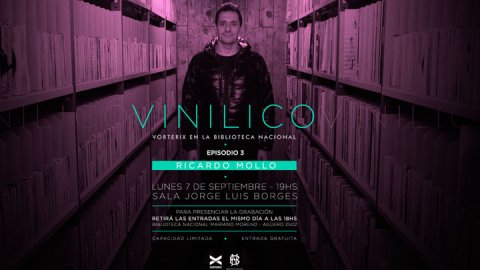 Vinilico, Vorterix en la Biblioteca Nacional