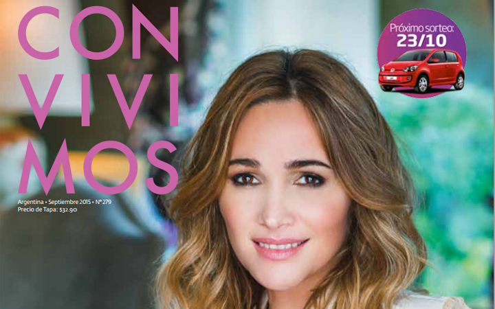 Verónica Lozano en la nueva tapa de “Convivimos”
