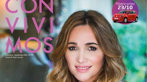 Verónica Lozano en la nueva tapa de “Convivimos”