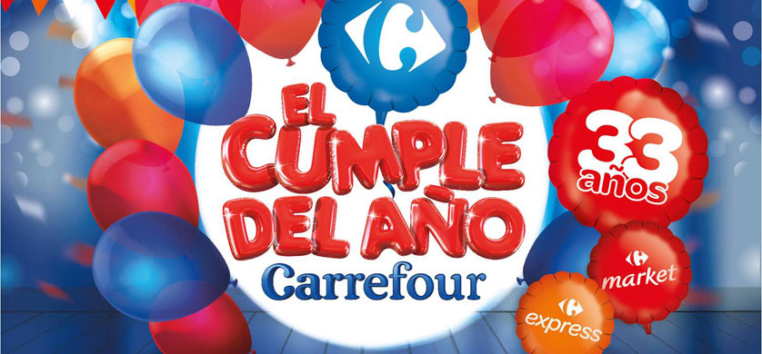 Carrefour festeja su cumpleaños con nuevos comerciales