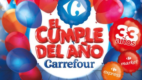 Carrefour festeja su cumpleaños con nuevos comerciales