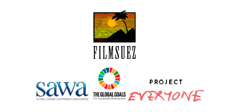 FilmSuez participa de la primera campaña global en cines