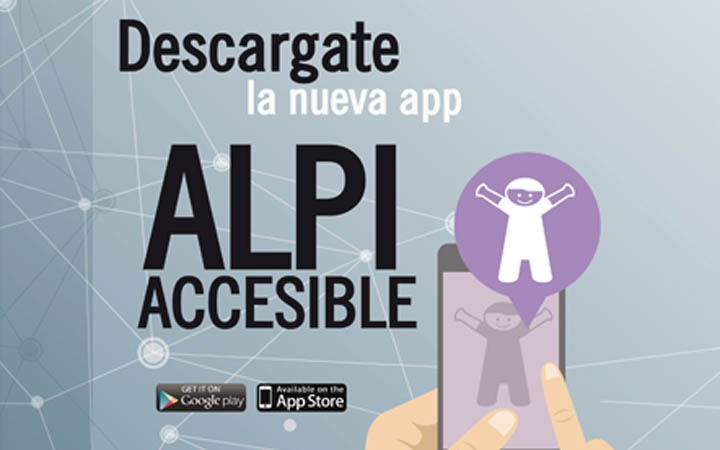 ALPI lanzó app que busca espacios para personas con discapacidad