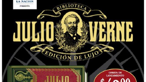 La Nación lanza "Biblioteca Julio Verne"