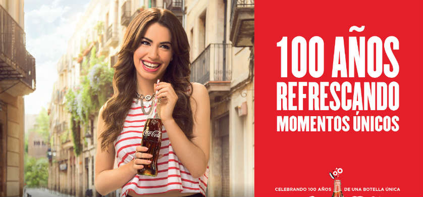 Nuevo comercial de Coca-Cola por los 100 años de su botella