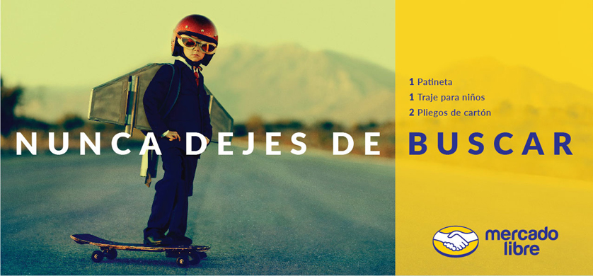“Nunca dejes de buscar”, la campaña regional de Mercado Libre