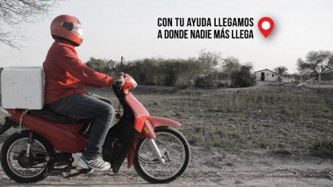 “Delivery”, la campaña de macomunicación para Haciendo camino