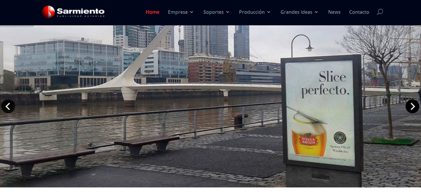 Publicidad Sarmiento renovó su sitio web