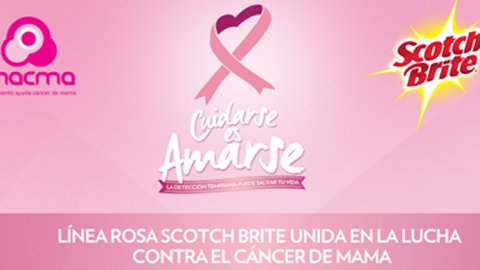 Scotch-Brite y Walmart contribuyen a la lucha contra el cáncer de mama