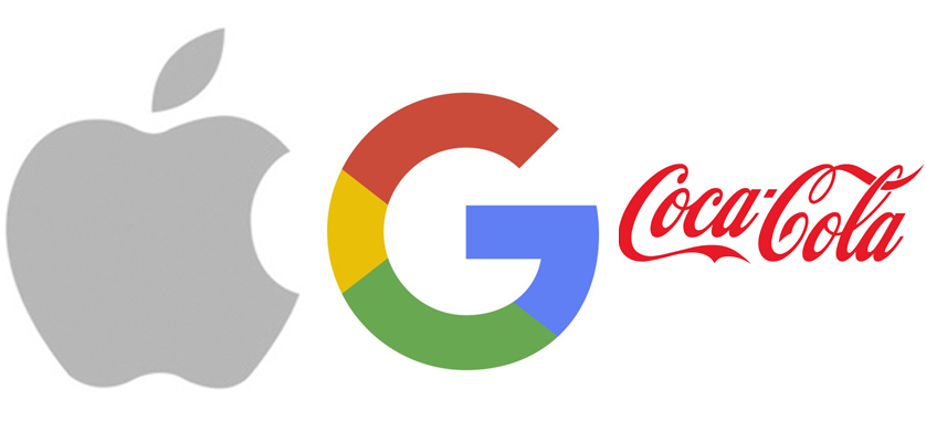 Apple, Google y Coca Cola, las marcas más valiosas del mundo