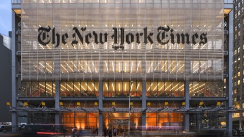 New York Times planea doblar sus ingresos digitales en cuatro años