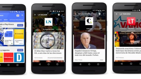 Google Play Kiosco desembarca en Argentina