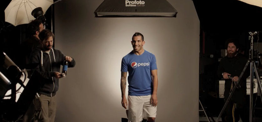 Nuevo comercial Carlitos Tevez para el #DesafíoPepsi