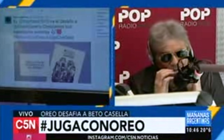 Oreo se suma a los medios de Indalo Media
