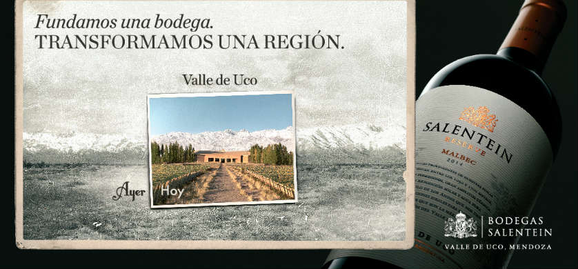Niña presentó su campaña gráfica “ayer y hoy” para Bodegas Salentein