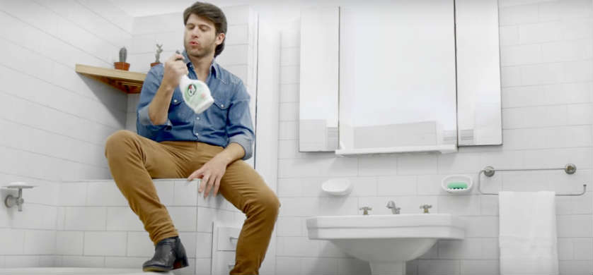 "El Gatillo más rápido de los baños", de 361 Argentina y Socialive para Cif Baño