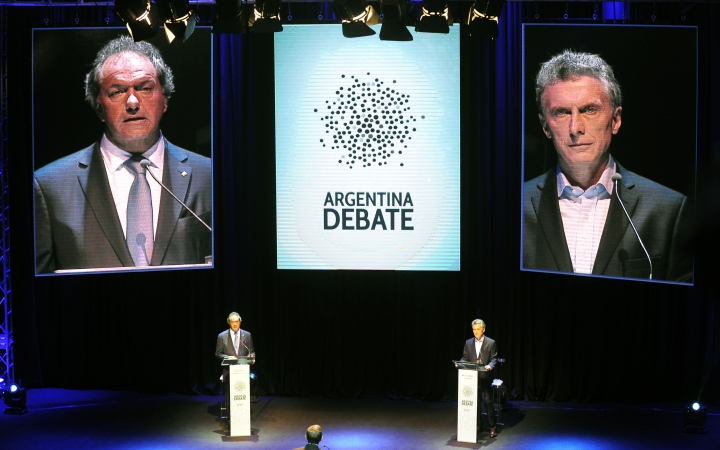 El debate presidencial marcó picos de 43 puntos de rating