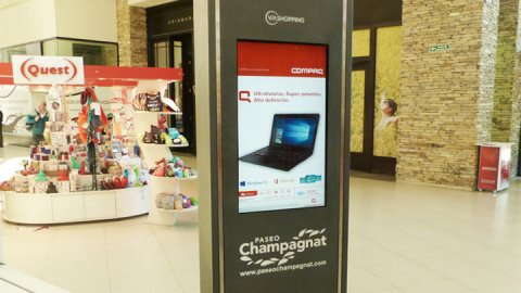 Compaq en el circuito digital de Vía Shopping