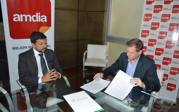 amdia firmó un convenio con la Universidad del Salvador