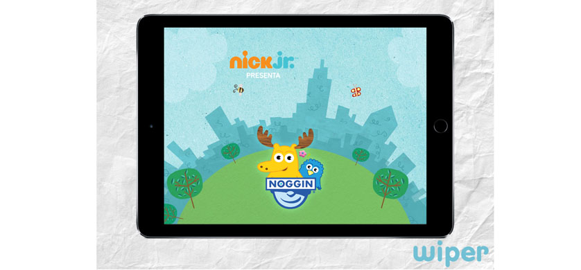 Wiper acompaña a Nickelodeon en el lanzamiento de nuevo app