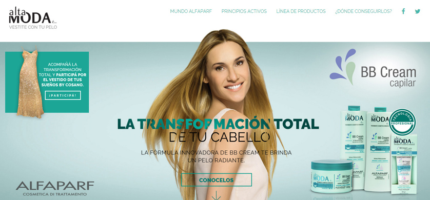 Alta Moda confió el lanzamiento de su nueva línea BB Cream a RAPP