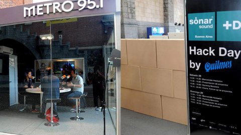 Metro 95.1, radio oficial del SÓNAR+ HackDay by Quilmes