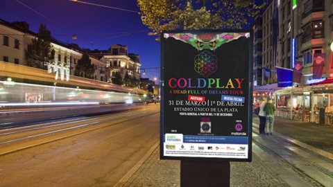 Liebre Amotinada lanza la campaña de Coldplay en Argentina