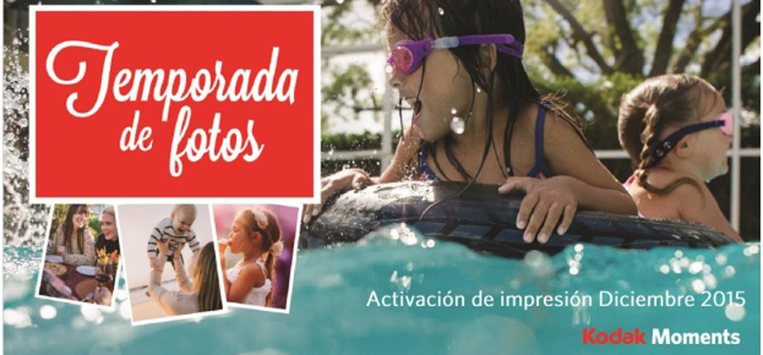 Campaña de medios de Yeah! argentina para Kodak: “Temporada de fotos”